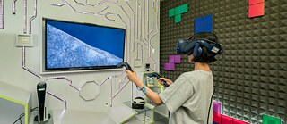 Gaming Raum des Goethe-Instituts Jakarta